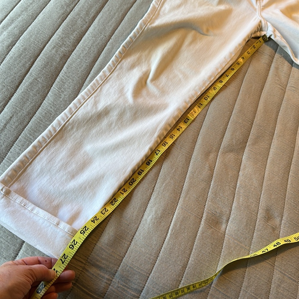 Rock & Republic white denim Jeans, size 12 - Picture 6 of 11